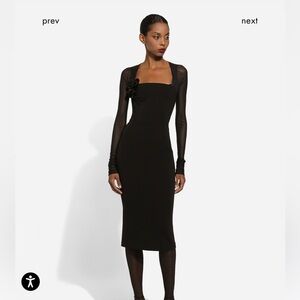 Dolce & Gabbana black dress